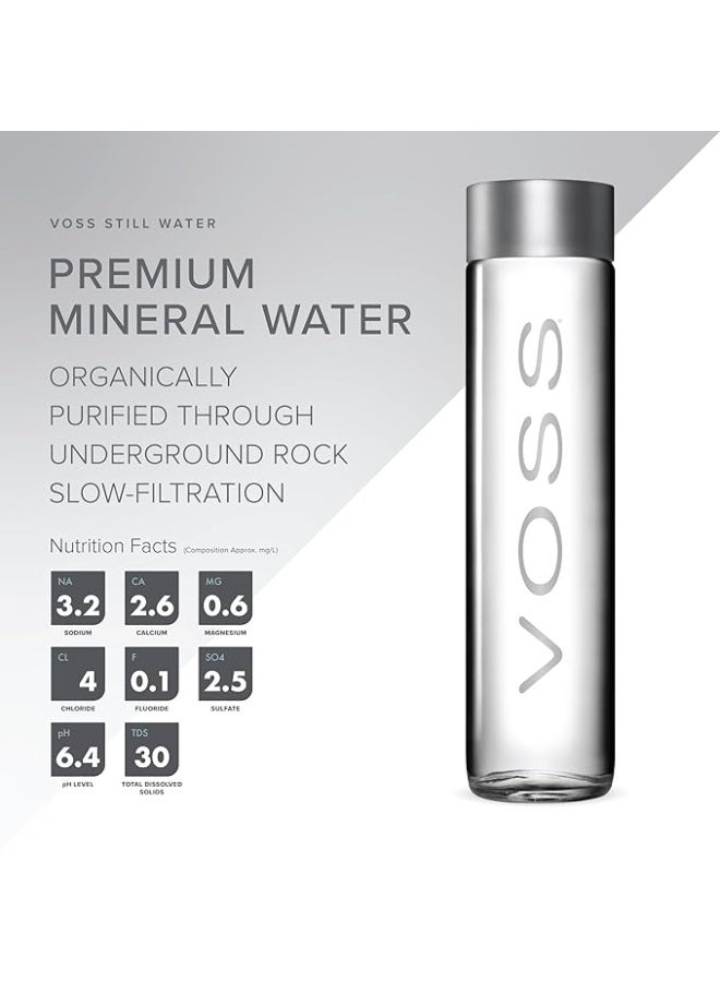 فوس زجاجة فوس للمياه العذبة الأرتيزية 800 مل، قطعة من 12 - Image 3